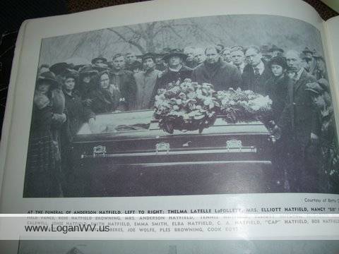 Anderson Hatfield Funeral Photo of Anderson Hatfield Funeral