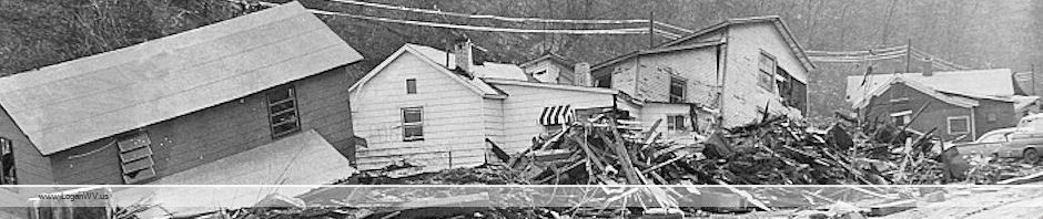 Buffalo Creek Flood Damage