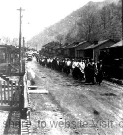 Photo of Dehue Miners, Logan County West Virginia