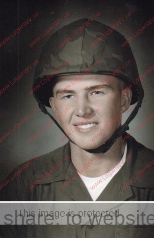 Photo of Marine Danny M. Greene, a Viet Nam casualty from Logan County WV
