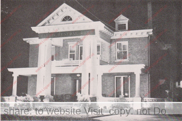 Harris Funeral Home, 1952