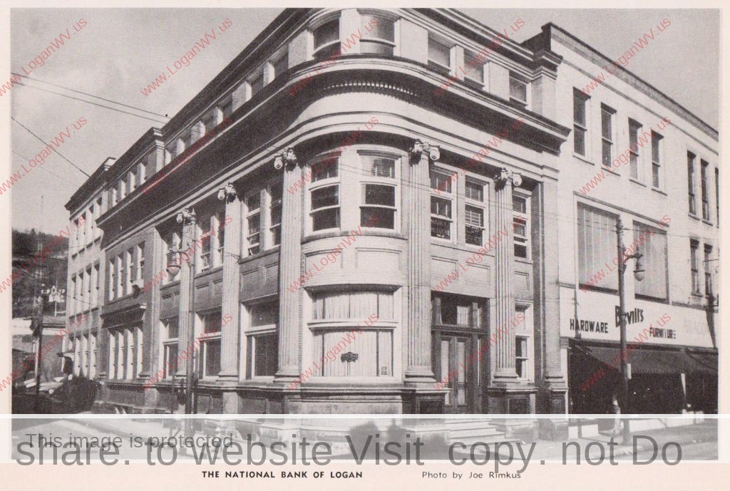 1952, The National Bank of Logan