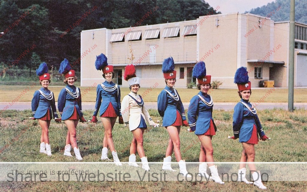 1963 Man High School Majorettes