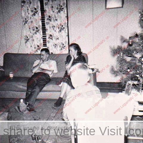 Christmas 1958 Lower Buchanantown, Lyburn, WV