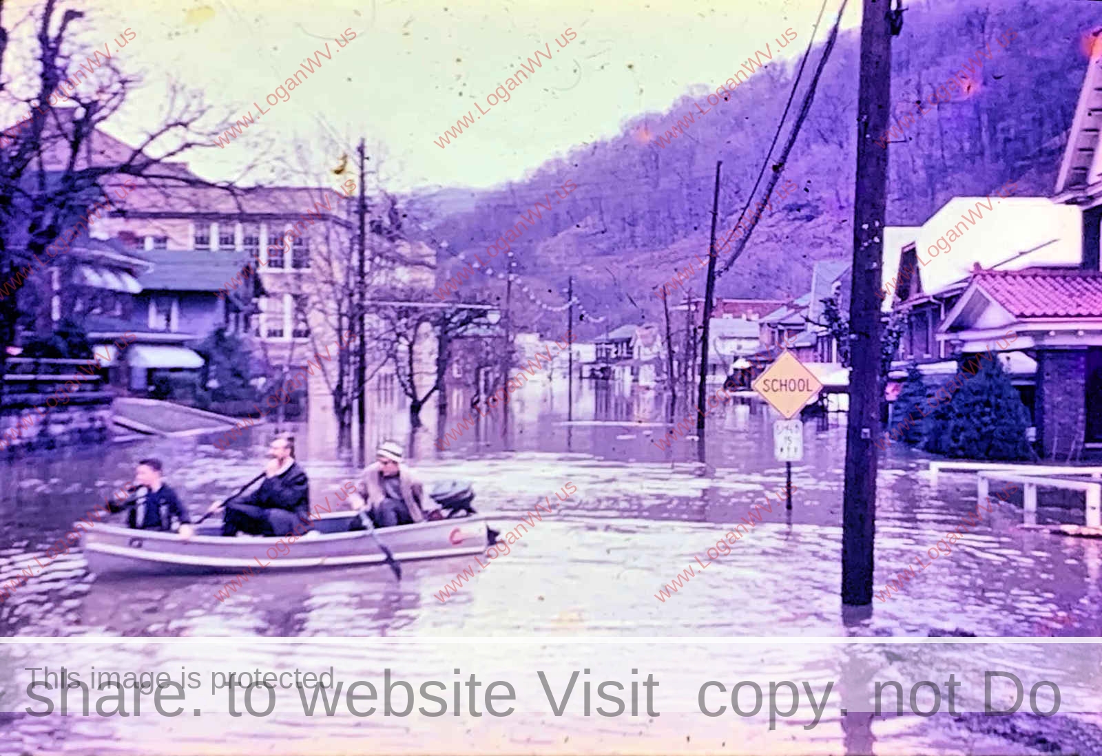 Logan, WV 1963 flood