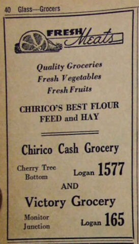 Chirico Grocery Stores, Logan County, WV