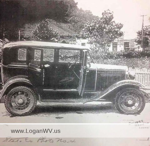 Vehicle in which Mamie Thurman was transported to Trace (22) Mountain