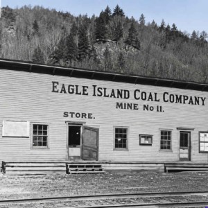 Photo of the Eagle Island Coal Company Mine No. 1 Commissary at Kistler, Logan County, WV