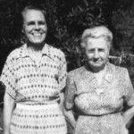 1963 - Lillian Koch and Charlotte Brannock, Blair, WV