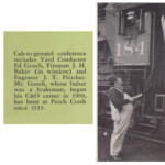 Ed Gooch and J. T. Fletcher, March 1955. Ed Gooch and J. T. Fletcher, March 1955