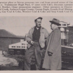 Hugh Paul and H.D. Bowker, March 1955. Hugh Paul and H.D. Bowker, March 1955