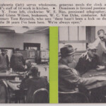 Peach Creek, WV, YMCA Cafeteria, March 1955. Peach Creek, WV, YMCA Cafeteria, March 1955