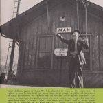 Man Depot, Sesco Adkins, March 1955. Sesco Adkins, March 1955, Man,WV