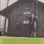 Man Depot, Sesco Adkins, March 1955. Sesco Adkins, March 1955, Man,WV