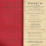 1916 Advertisements 1916 Advertisements