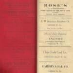 1916 Advertisements 1916 Advertisements