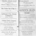 1916 Advertisements 1916 Advertisements