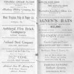 1916 Advertisements 1916 Advertisements