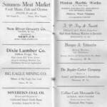 1916 Advertisements 1916 Advertisements