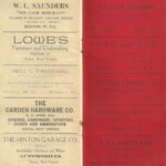 1916 Hinton WV Advertisements Hinton WV