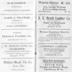 1916 Advertisements 1916 Advertisements
