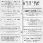 1916 Advertisements