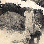 1949 Whites Addition, Logan County, WV. Lillian Thompson, Franklin Thompson and George Thompson