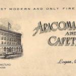 Aracoma Hotel Letterhead Aracoma Hotel Letterhead, Logan, WV