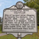 Layland Mile Disaster Marker, Fayette County, WV
