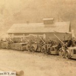Logan County coal mining, photographer, Mrs. A. T. Elkins, Logan, WV