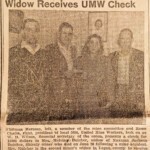 Newspaper clipping about Naaman Jackson Butcher of Shively who died from mine accident June 26, 1947.