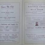 Aracoma Hotel Shoppers Guide. The full Aracoma Hotel Shoppers Guide Directory can be seen at the Museum at the Park. Special thanks to the Museum at the Park for sharing this guide and to Ralph Mcneely for the scanned images. Aracoma Hotel Shoppers Guide