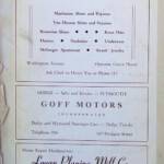 Aracoma Hotel Shoppers Guide. The full Aracoma Hotel Shoppers Guide Directory can be seen at the Museum at the Park. Special thanks to the Museum at the Park for sharing this guide and to Ralph Mcneely for the scanned images. Aracoma Hotel Shoppers Guide.