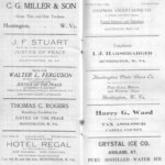 Huntington WV 1916 Advertisements Huntington WV
