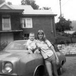 Sabrina Berry (niece) and Peggy Berry.  Taken on City View.  The house in the Background belonged to Regana Drenner. Courtesy of Peggy Berry Borth. Sabrina and Peggy Berry