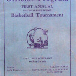 1930 Junior High Basketball Tournament Program courtesy of Ralph Mcneely. (1 of 6) 1930 Junior High Basketball Tournament Program, Logan, WV