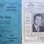 1930 Junior High Basketball Tournament Program courtesy of Ralph Mcneely. (2 of 6) 1930 Junior High Basketball Tournament Program, Logan, WV