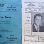 1930 Junior High Basketball Tournament Program courtesy of Ralph Mcneely. (2 of 6) 1930 Junior High Basketball Tournament Program, Logan, WV