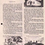 The dedication of the New Zion Freewill Baptist Church at Saunders from an issue of the 1950 Lorain Lorado Journals courtesy of Corby Walls. New Zion Freewill Baptist Church, Saunders, Logan County, WV