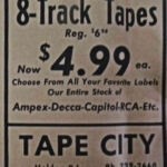 1972 Tape City ad courtesy of Keith Gibson. 499169 1972 Tape City ad. Logan County, WV