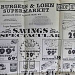 Man Burgess & Lohn Supermarket ad courtesy of Keith Gibson. 611697 Man, WV Burgess & Lohn Supermarket ad