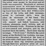 Chicago Tribune, Mon. Dec. 10, 1894. Clipping courtesy of Barbara Vance Cherep. Dividing Logan County banquet and Devil Anse - Chicago Tribune, Mon. Dec. 10, 1894.
