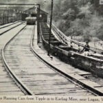 Earling Mine postcard dated 1915. Earling, WV mine postcard dated 1915
