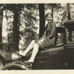 Elizabeth Tarsoly, 1930. This was at a favorite park or meeting place for locals. Anyone know where it was? Courtesy of Bob Piros. Elizabeth Tarkany, 1930