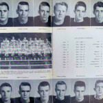 1955 Man Senior High Football Squad, yearbook photo. Image Ref. 38791. Football Squad, 1955 Man Senior High Yearbook photo, Logan County, WV