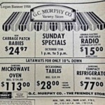 1986 GC Murphy ad courtesy of Keith Gibson. 1986 GC Murphy ad Logan, WV