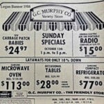 1986 GC Murphy ad courtesy of Keith Gibson. 1986 GC Murphy ad Logan, WV
