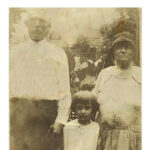 Gazel Kish (b. 1974) , Mary Kluiber (b. 1910) and her grandmother, Annie Kluiber (1845-1920). They were residents of Monahill. Courtesy of Bob Piros. Monaville, WV family - Gazel Kish (b. 1974) , Mary Kluiber (b. 1910) and her grandmother, Annie Kluiber (1845-1920)