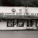 Harrison's Market in South Man circa 1950s or early 1960s near Logan, WV.
