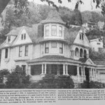 Hinchman House - A View From the Early Days of Logan, Logan Banner clipping Friday, October 14, 1983 courtesy of Mark and Rachel Jones. (Image 46167) Hinchman House, Logan, WV